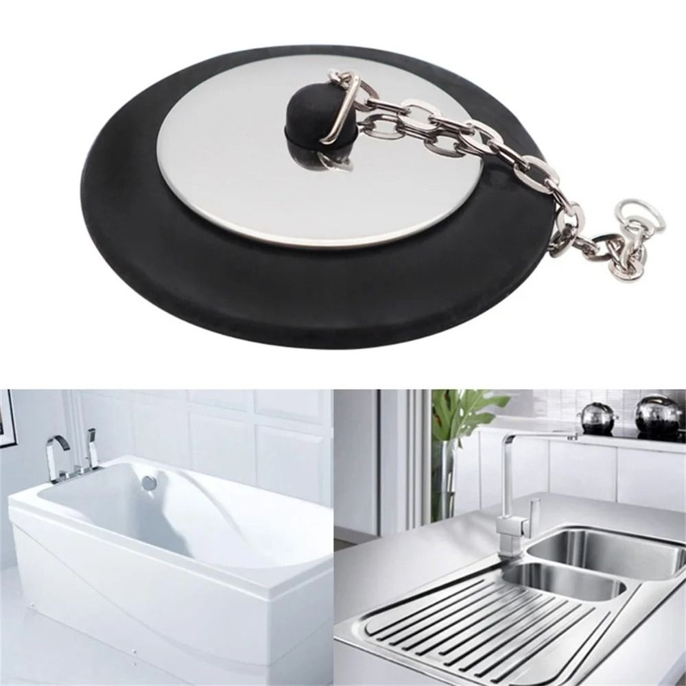1Pcs Durable Rubber Tub Stoppe – Drain Pipe Clip recenzja i cena