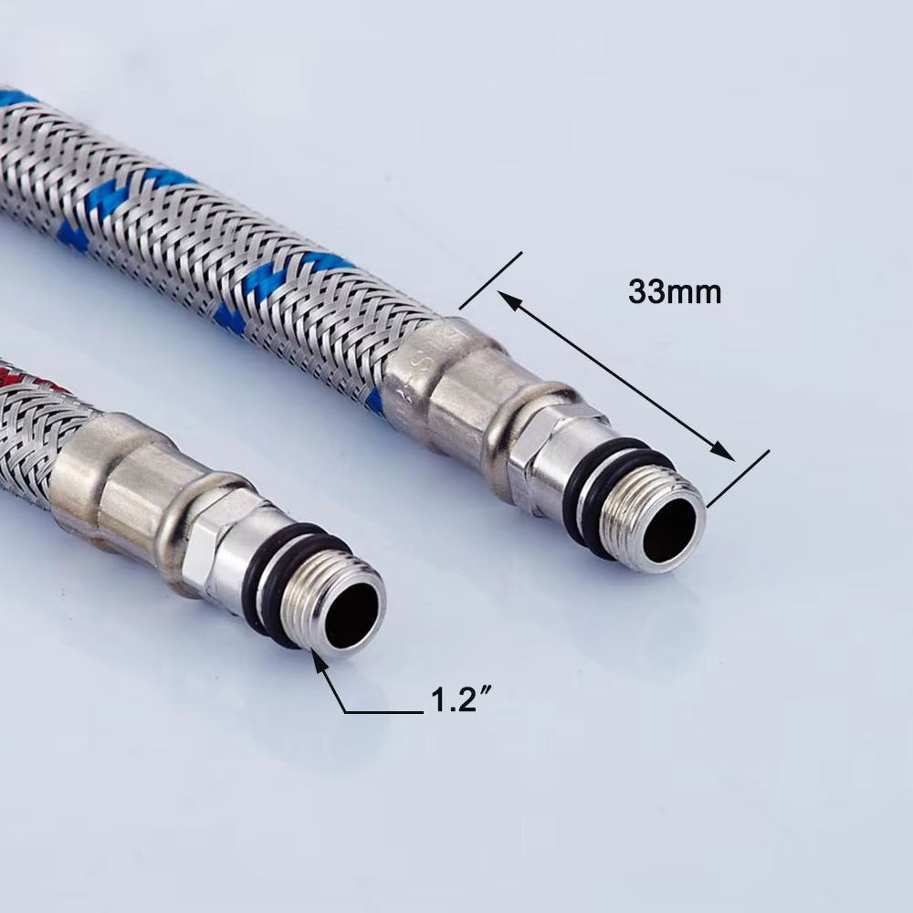 G1/2 G3/8 G9/16 50cm 1 pair St – Flexible Hose Braided recenzja i cena