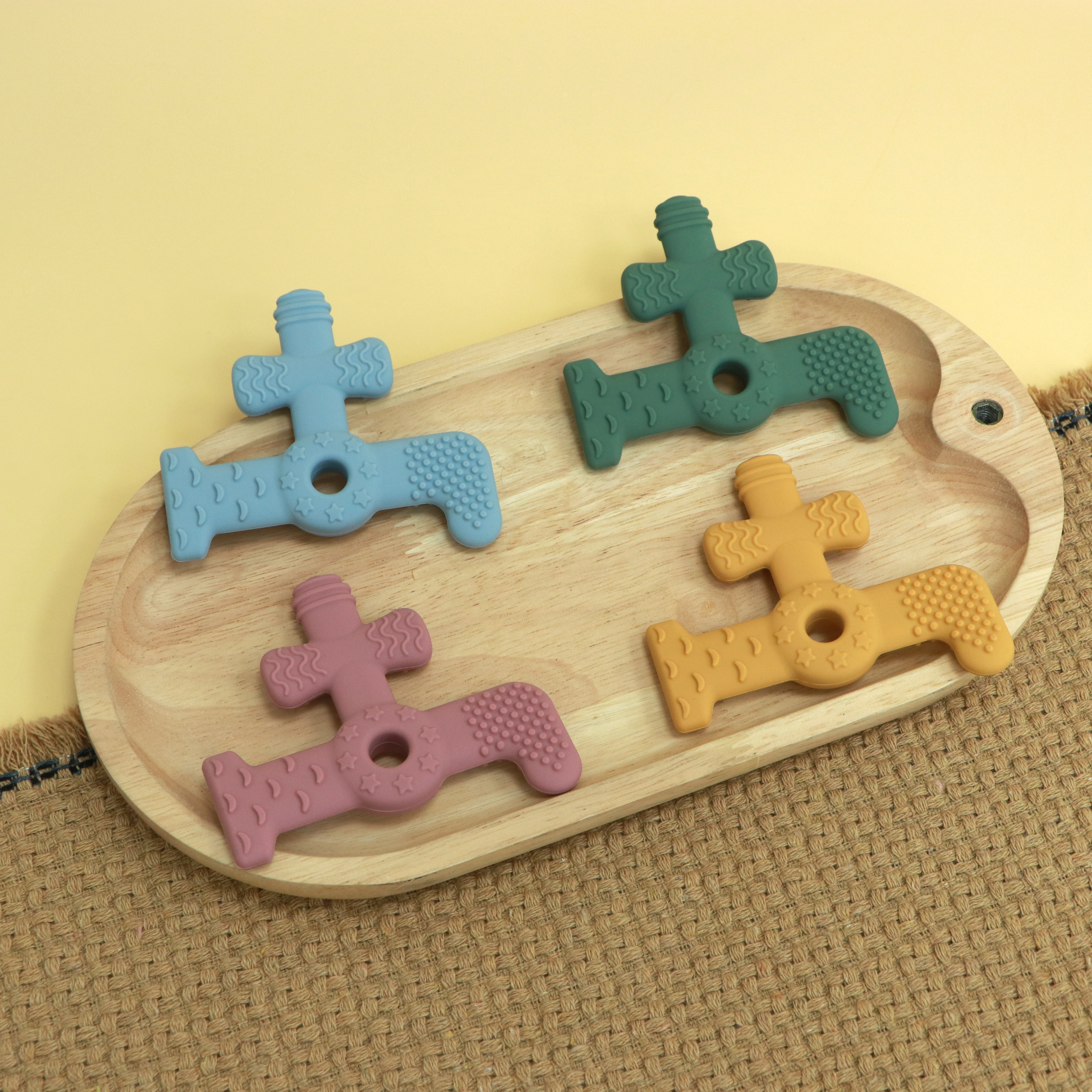 Faucet Shape Silicone Teether  – Silicone Tap Washer recenzja i cena