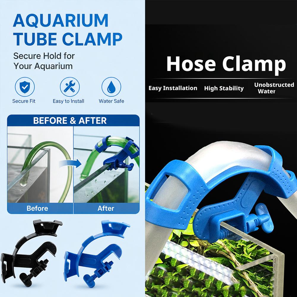 New Aquarium Filtration Holder – Plastic Pipe Clip recenzja i cena
