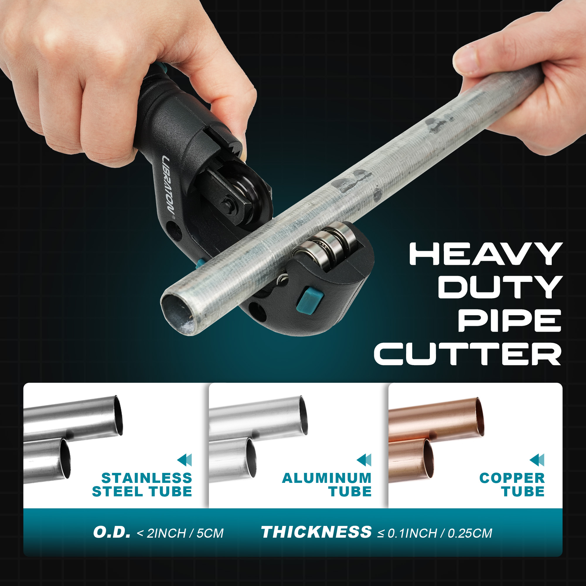 LIBRATON Pipe Cutter With Blad – Pipe Cutter Ratchet recenzja i cena