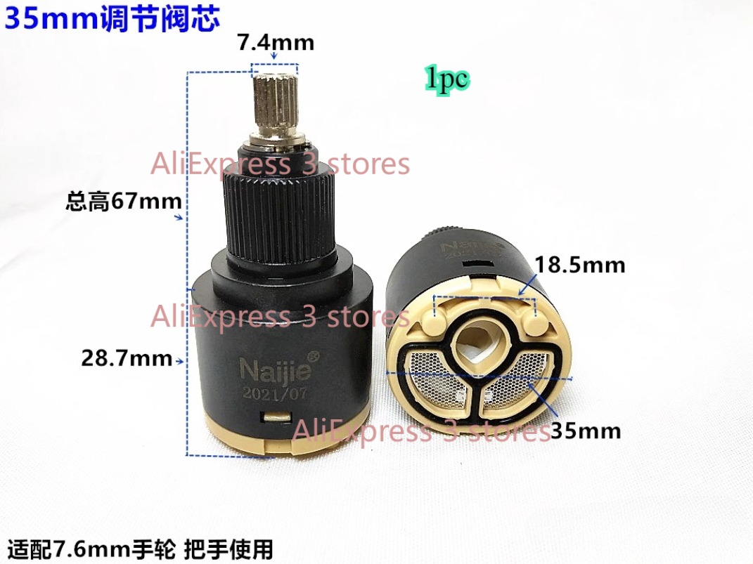 1pcs 28mm/35mm/40mm Water Mixe – Basin Mixer Cartridge recenzja i cena