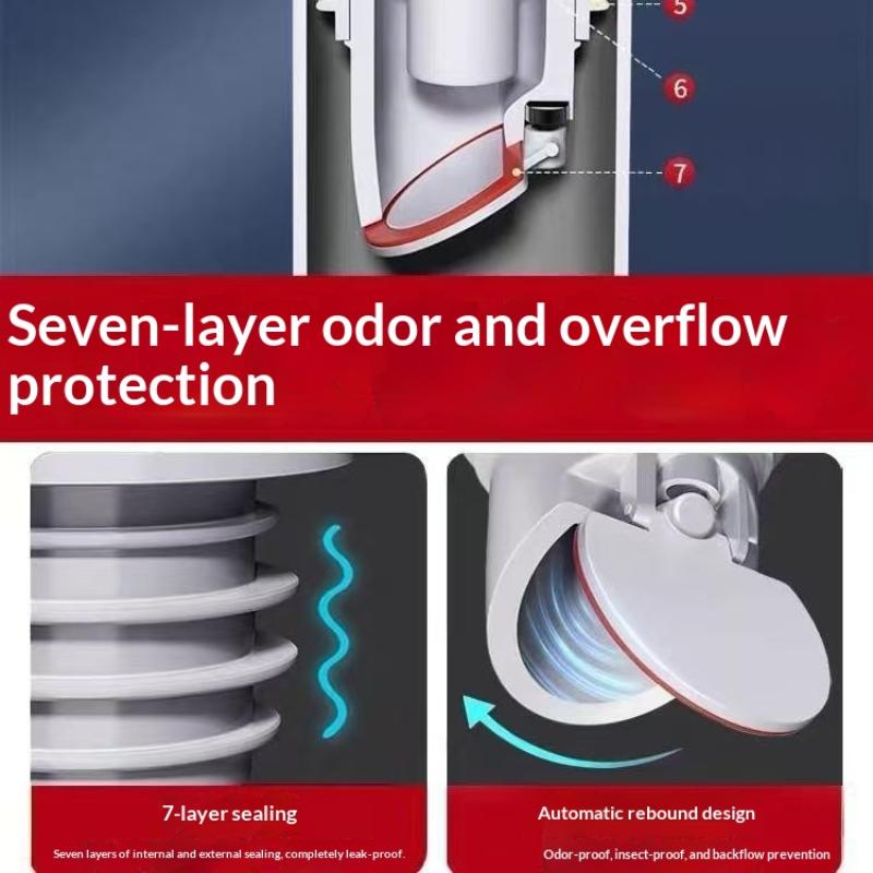 &Bathroom Sewer Seal Ring Anti – Drain Pipe Clip recenzja i cena