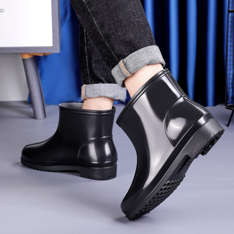 Men's Rain Boots Work High-Tub – Pipe Bending Spring recenzja i cena
