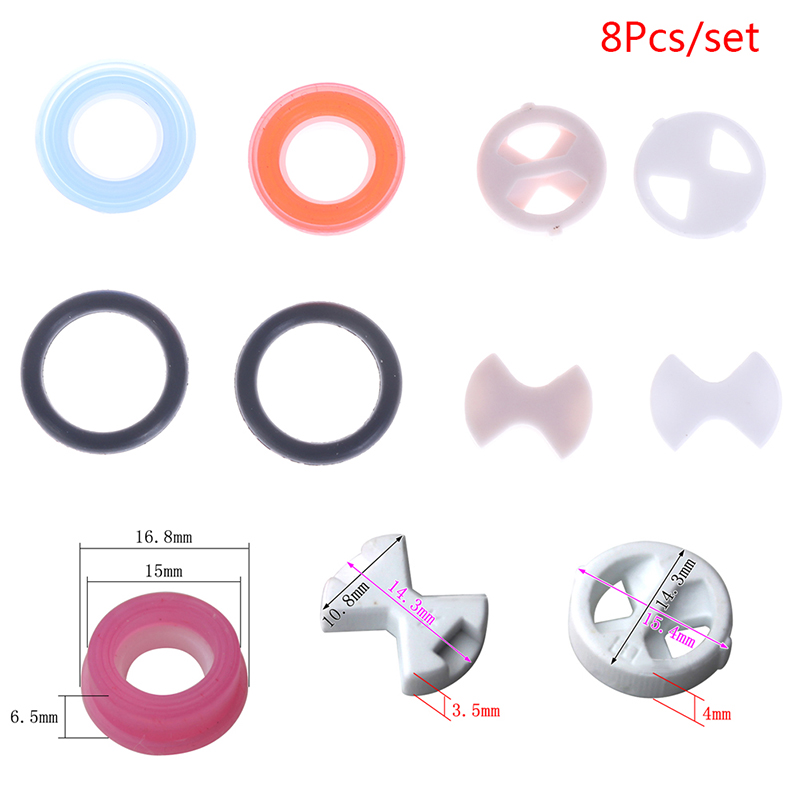 8Pcs Ceramic Disc Washer Set 1 – Silicone Tap Washer recenzja i cena