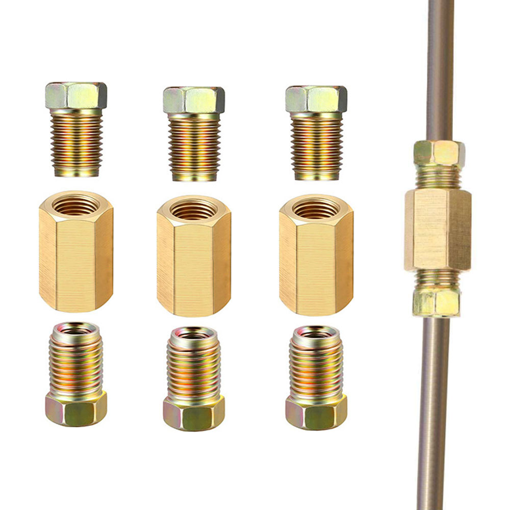 12pcs 3/16 (3/8-24 Inverted) B – Compression Fitting Brass recenzja i cena