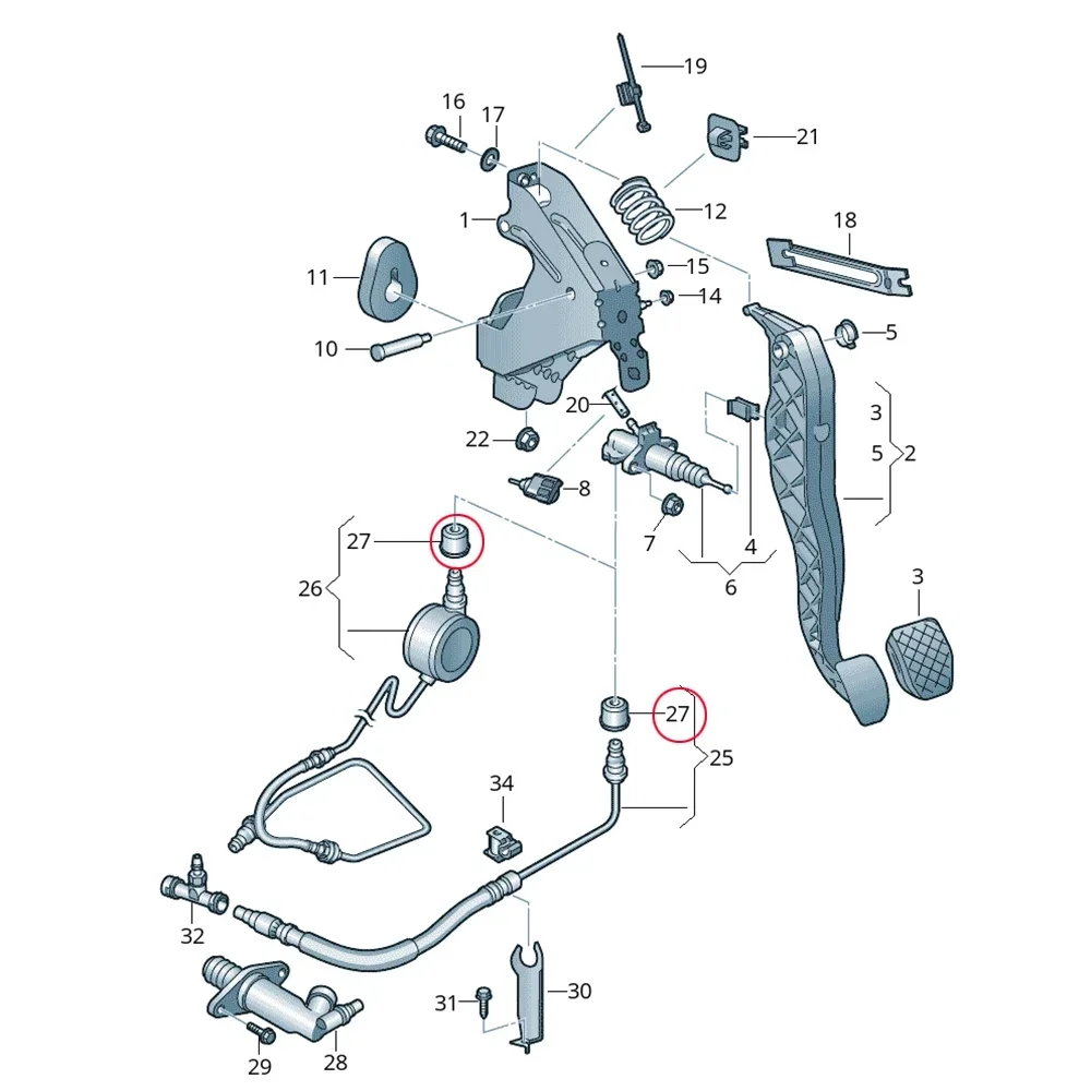 For Fiat Ulysse Peugeot 806 19 – Plastic Pipe Clip recenzja i cena