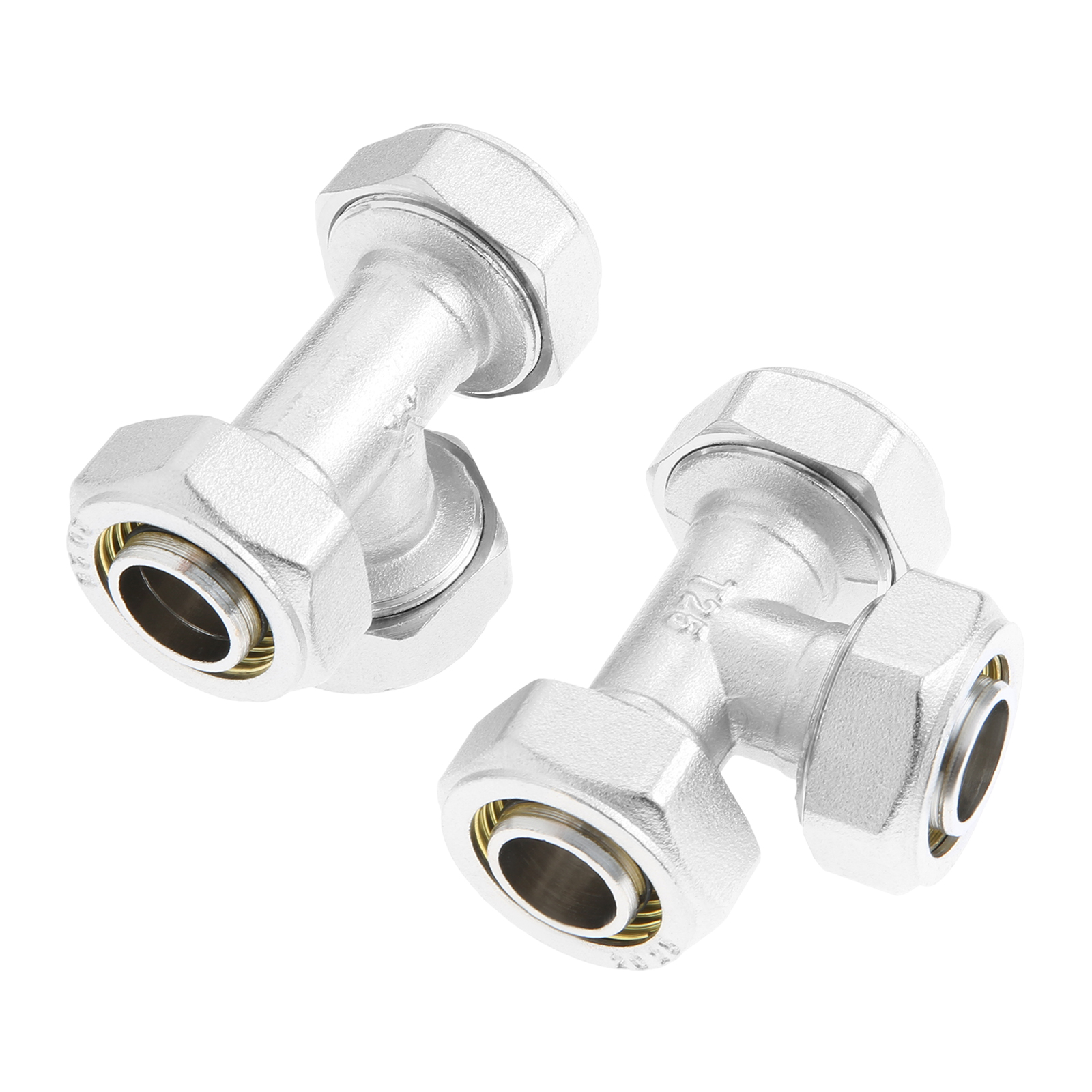 2Pcs 3/4’’ Tee Air Line Fittin – Compression Fitting Brass recenzja i cena
