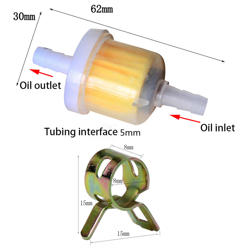 1Set Fuel Petrol Inline Hose P – Plastic Pipe Clip recenzja i cena
