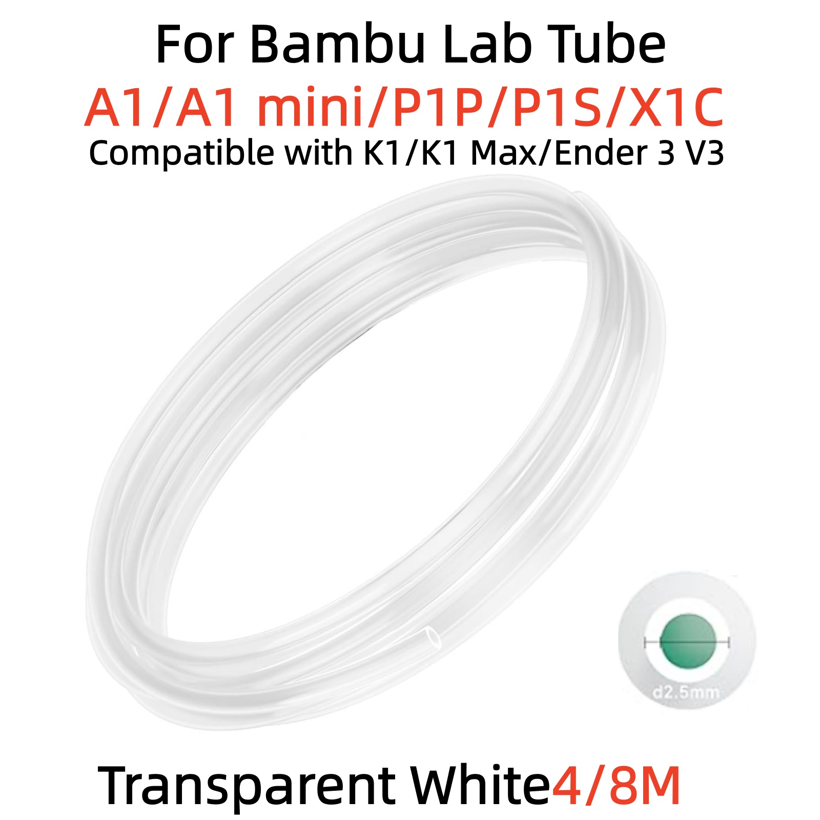 For Bambu Lab Ptfe Tube P1P AM – Ptfe Tape Thread recenzja i cena