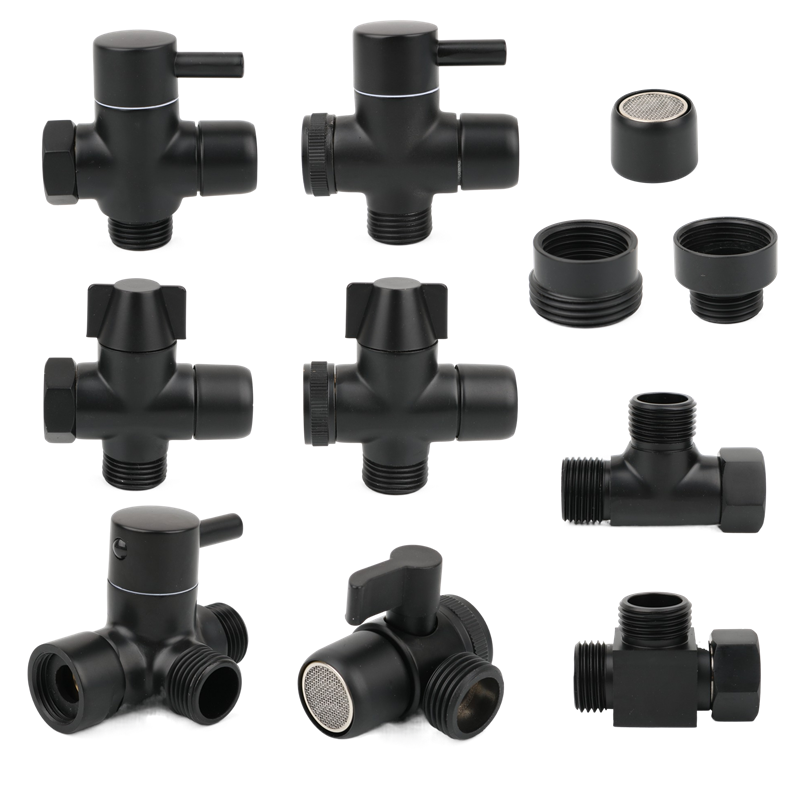 Black Brass Shower Arm Adapter – Shower Valve Cartridge recenzja i cena