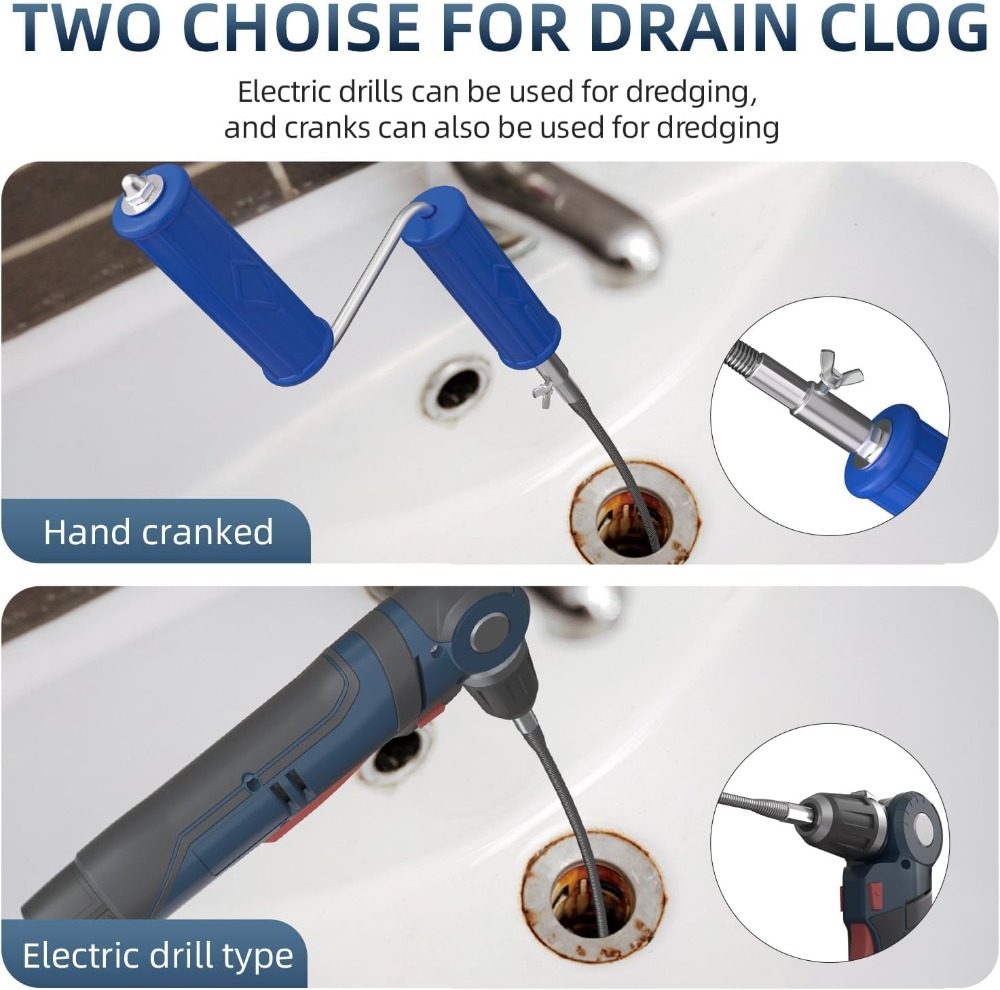 Drain Snake 16.4ft x 6mm Auto  – Drain Snake Flexible recenzja i cena