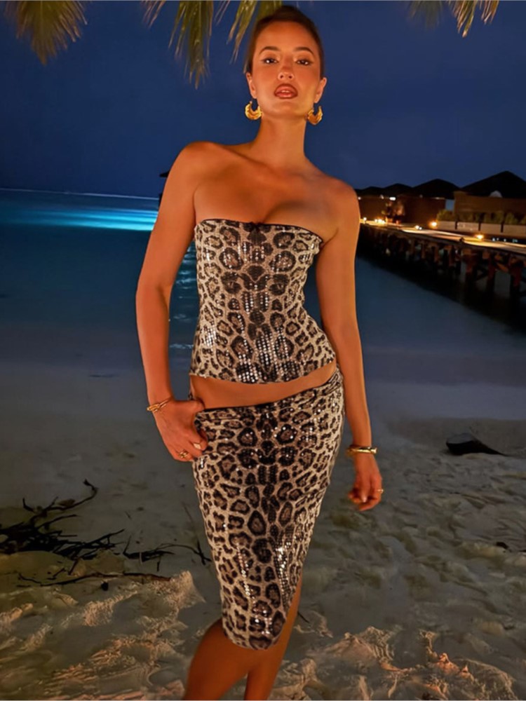 Woman 2 Piece Set Outfit Sexy  – Pipe Bending Spring recenzja i cena