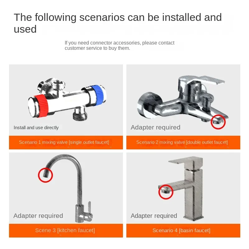 Adjustable 1/2 Inch Faucet Ext – Silicone Tap Washer recenzja i cena