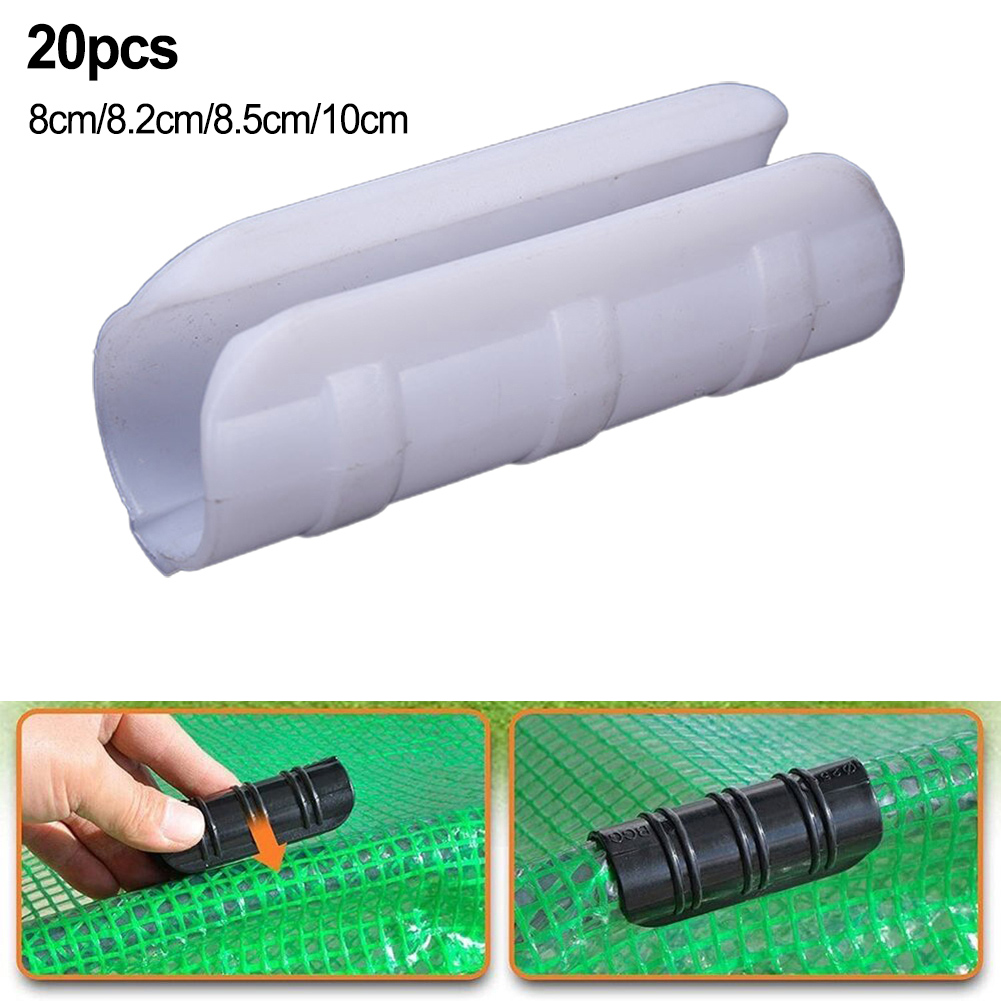 20Pc Greenhouse Frame Film Buc – Plastic Pipe Clip recenzja i cena